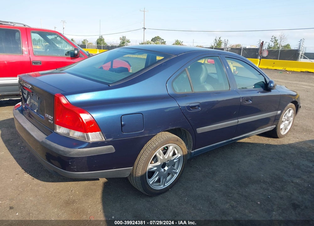 2003 VOLVO S60 2.5T AWD VIN: YV1RH59H932282664