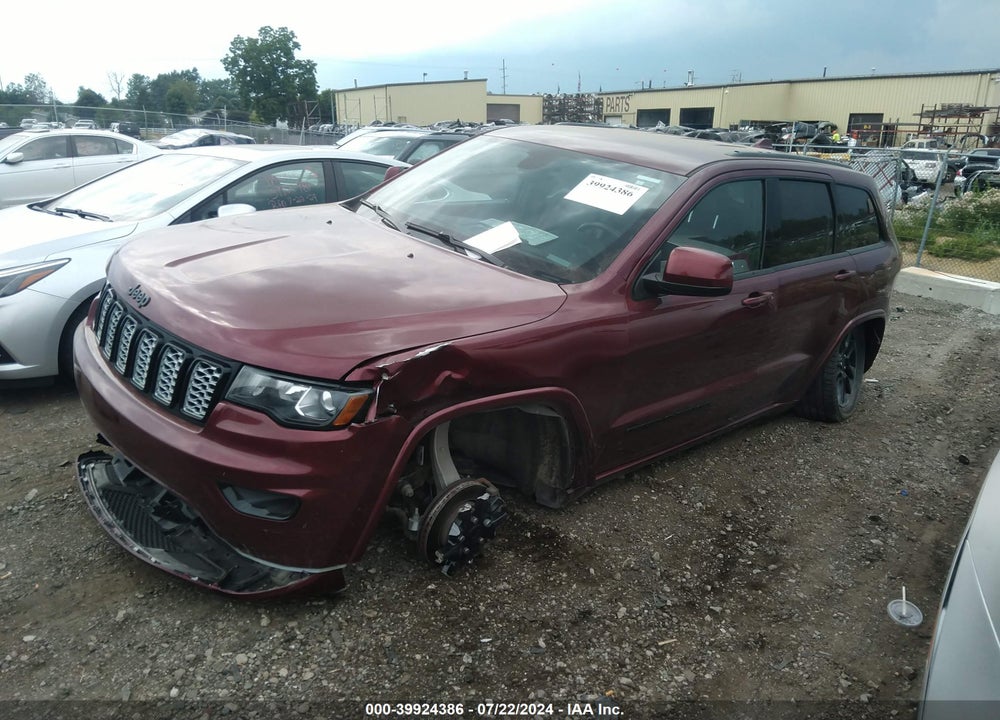 2017 CHEROKEE JEEP GRAND  ALTITUDE 4X4 VIN: 1C4RJFAG9HC926782