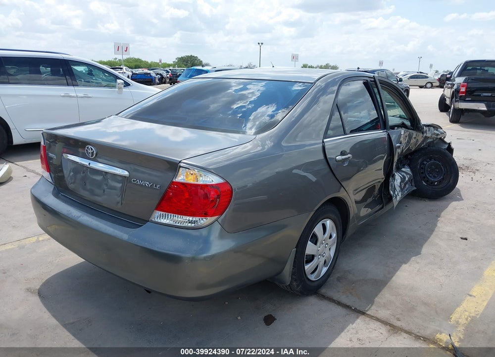 2006 TOYOTA CAMRY LE VIN: 4T1BE32K66U729076