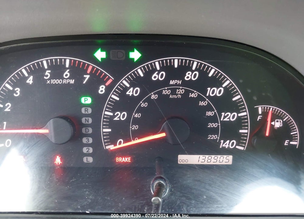 2006 TOYOTA CAMRY LE VIN: 4T1BE32K66U729076