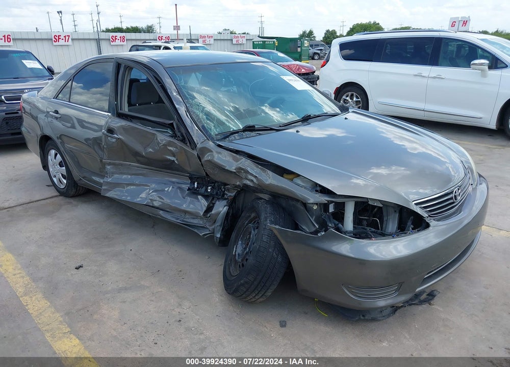 2006 TOYOTA CAMRY LE VIN: 4T1BE32K66U729076