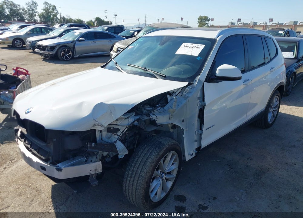 2017 BMW X3 SDRIVE28I VIN: 5UXWZ7C32H0X42733