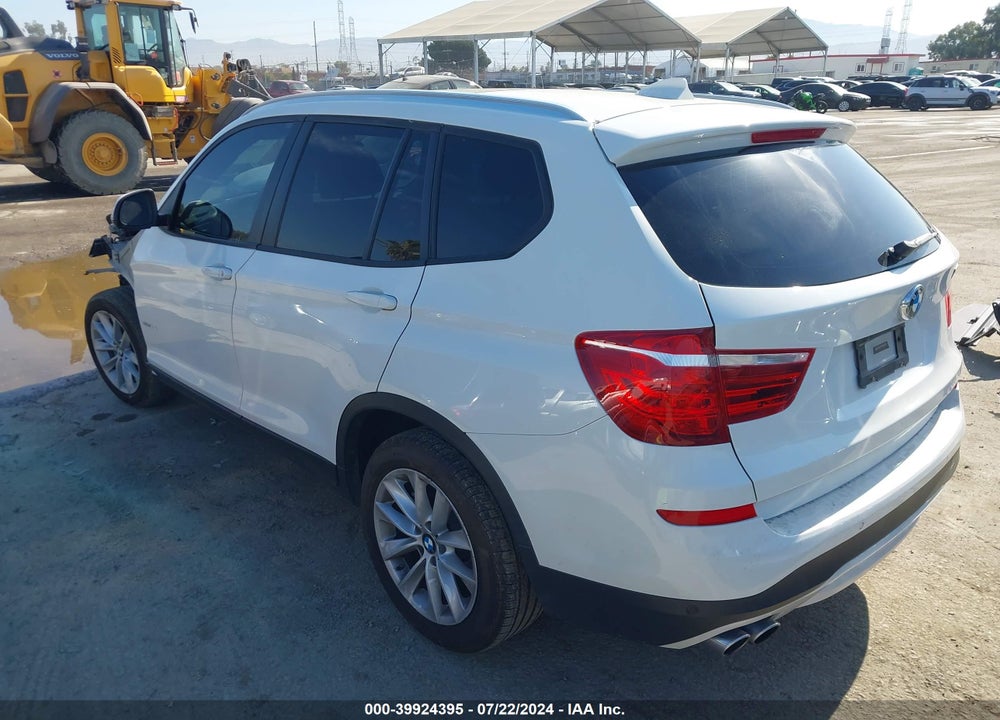 2017 BMW X3 SDRIVE28I VIN: 5UXWZ7C32H0X42733