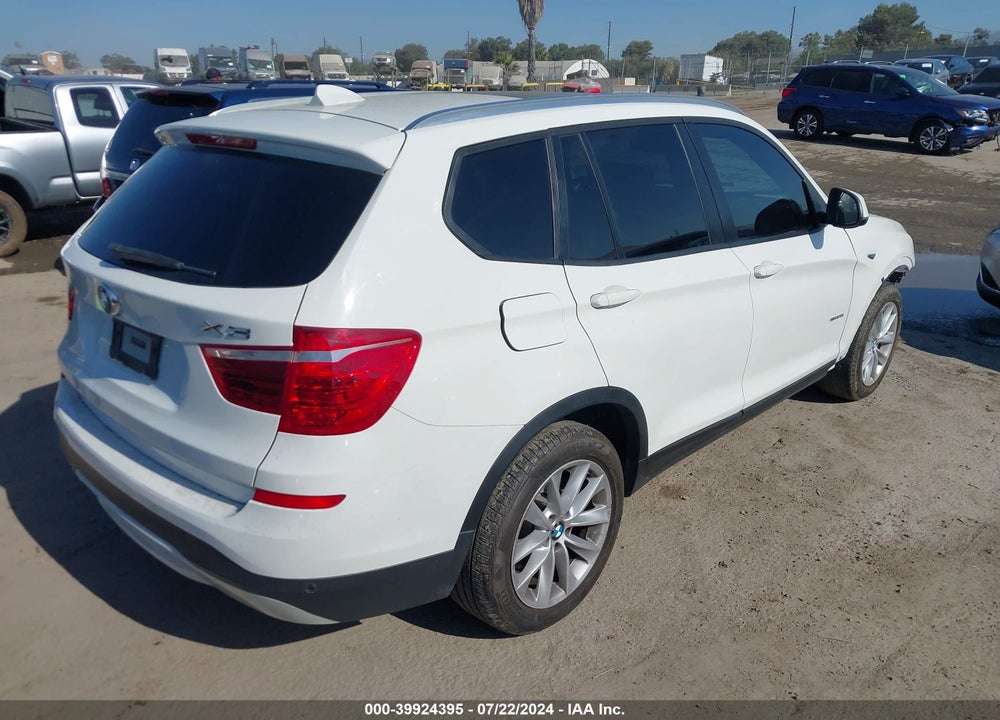 2017 BMW X3 SDRIVE28I VIN: 5UXWZ7C32H0X42733