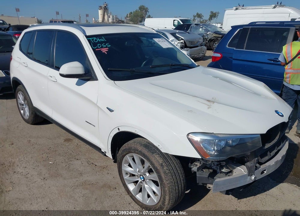 2017 BMW X3 SDRIVE28I VIN: 5UXWZ7C32H0X42733