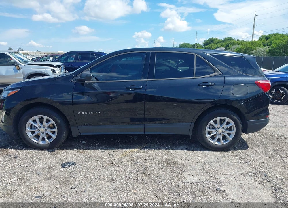 2019 CHEVROLET EQUINOX LS VIN: 3GNAXHEVXKL255562