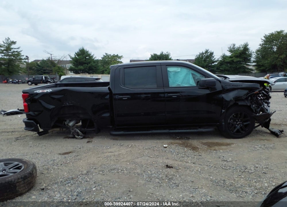 2023 CHEVROLET SILVERADO 1500 4WD SHORT BED CUSTOM VIN: 1GCPDBEK9PZ333781