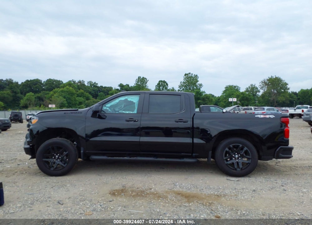2023 CHEVROLET SILVERADO 1500 4WD SHORT BED CUSTOM VIN: 1GCPDBEK9PZ333781
