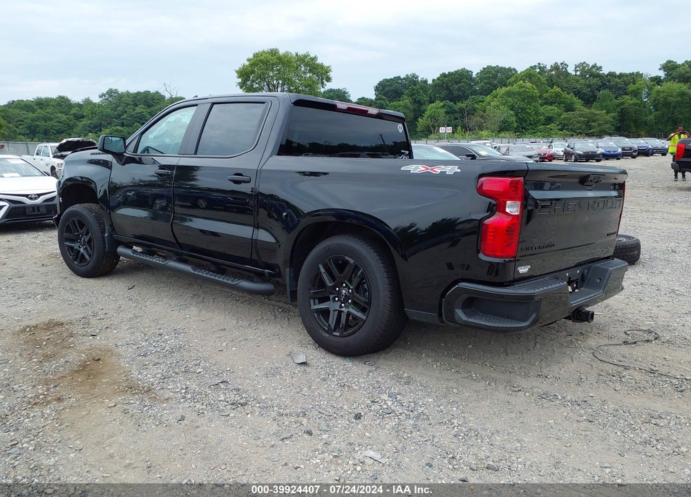 2023 CHEVROLET SILVERADO 1500 4WD SHORT BED CUSTOM VIN: 1GCPDBEK9PZ333781