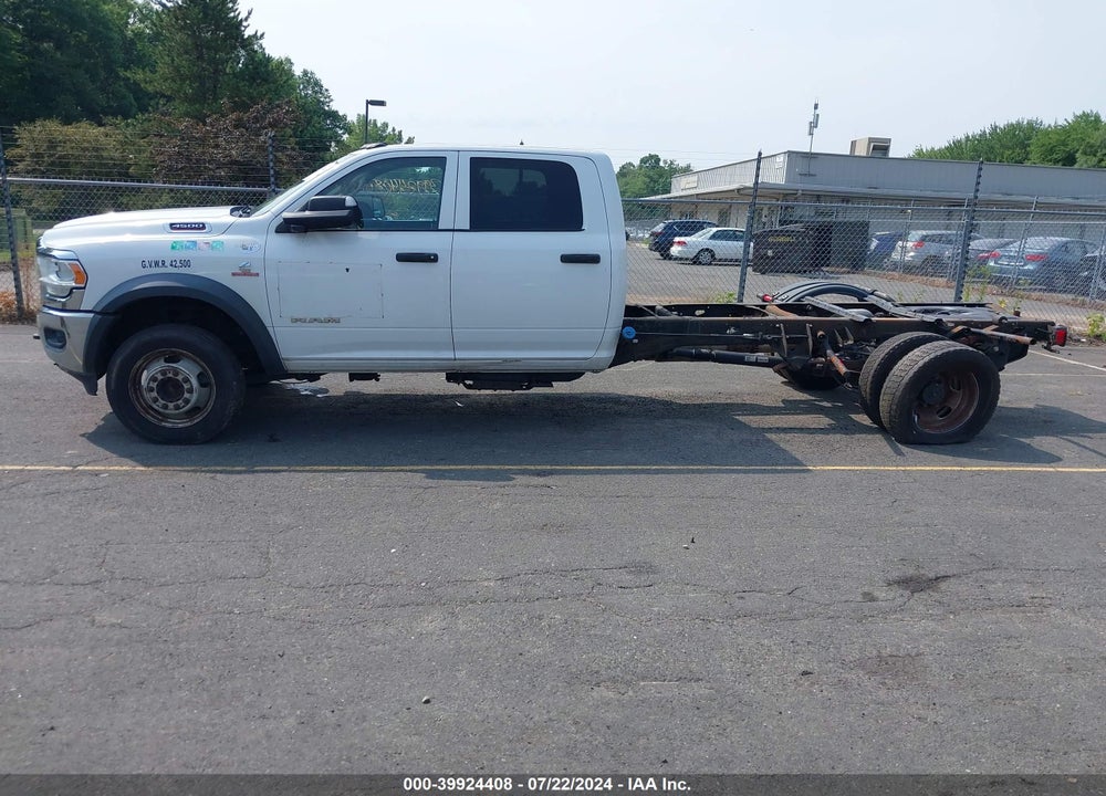 2019 RAM 4500 CHASSIS CAB TRADESMAN VIN: 3C7WRLFL6KG531806
