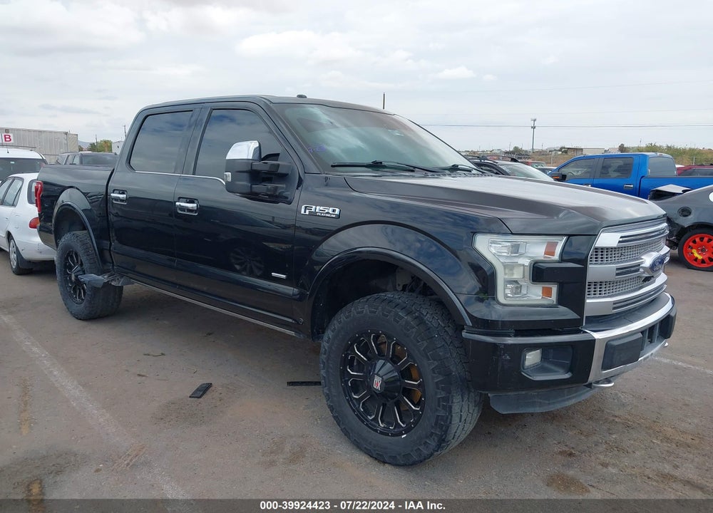 2015 FORD F-150 PLATINUM VIN: 1FTEW1EG7FFB24157