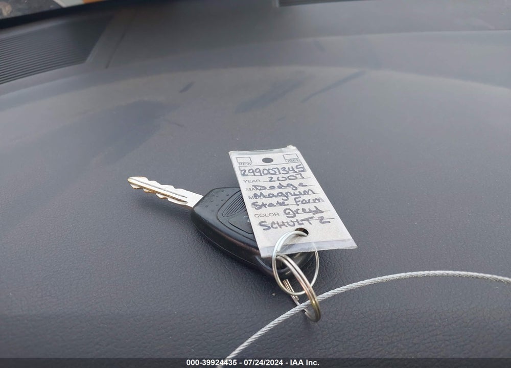 2007 DODGE MAGNUM VIN: 2D4FV47V07H735087