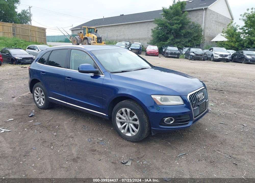 2013 AUDI Q5 2.0T PREMIUM VIN: WA1LFAFP3DA016614