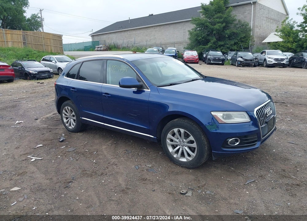 2013 AUDI Q5 2.0T PREMIUM VIN: WA1LFAFP3DA016614