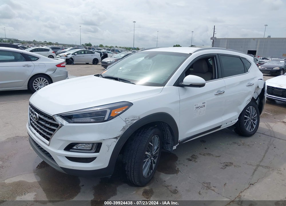 2021 HYUNDAI TUCSON LIMITED VIN: KM8J33AL5MU410874