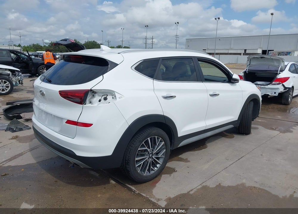 2021 HYUNDAI TUCSON LIMITED VIN: KM8J33AL5MU410874