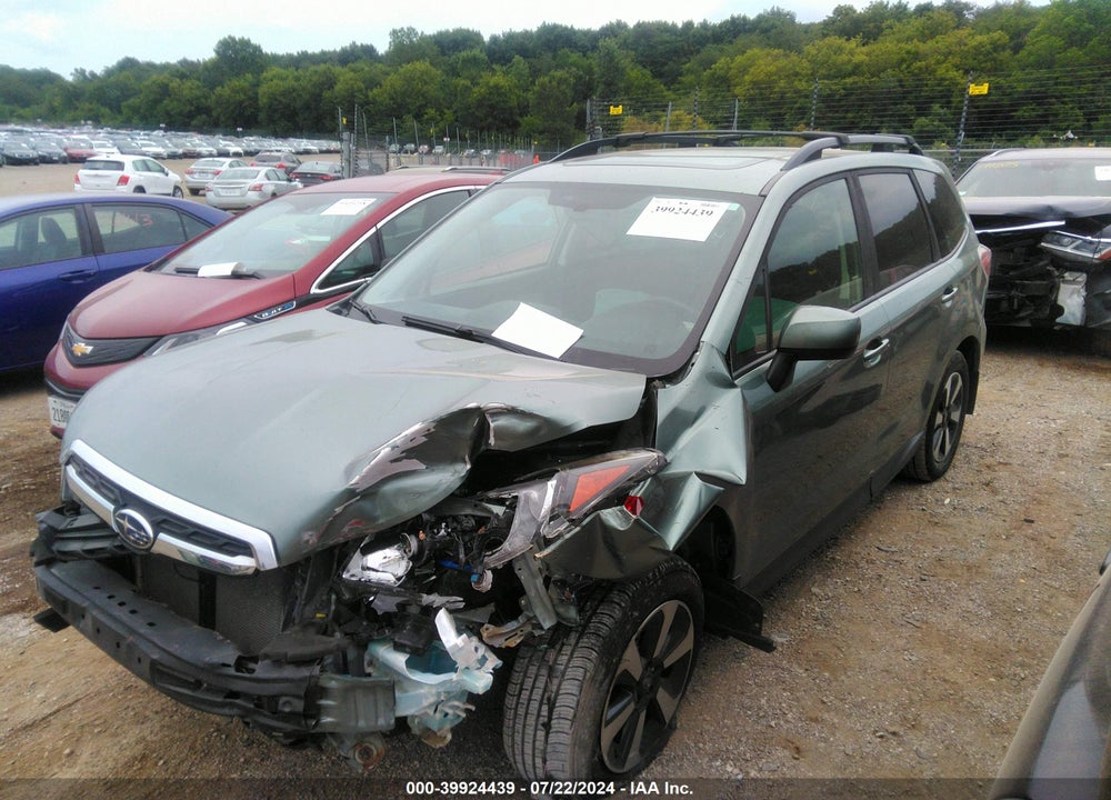2017 SUBARU FORESTER 2.5I PREMIUM VIN: JF2SJAEC9HH494971