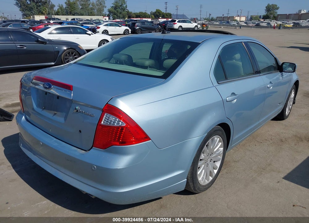 2010 FORD FUSION HYBRID VIN: 3FADP0L33AR280958