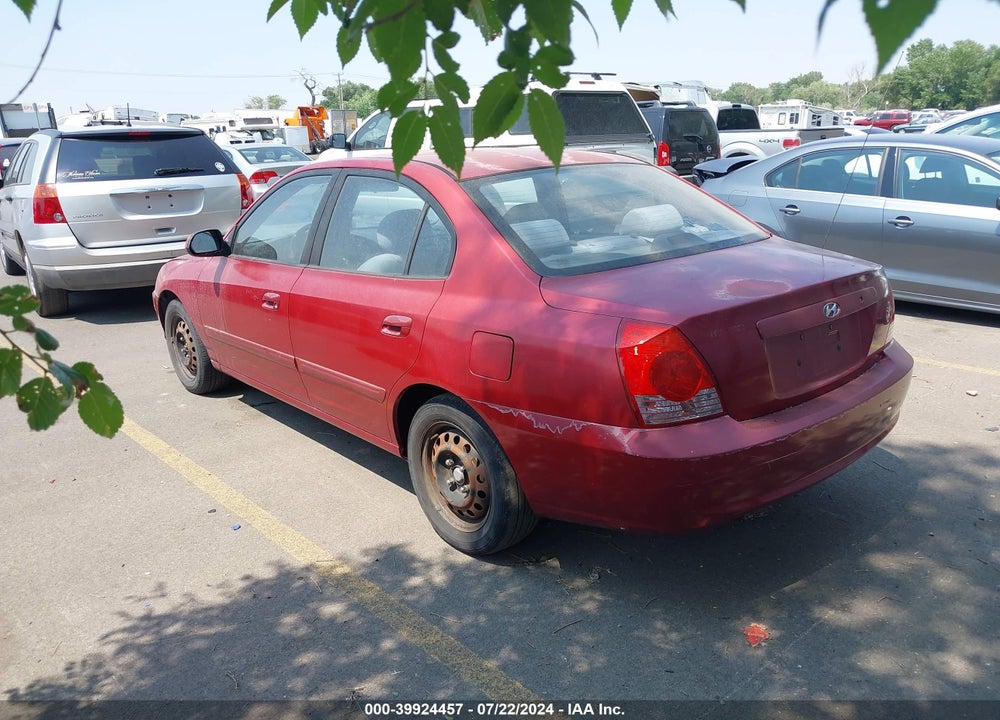 2004 HYUNDAI ELANTRA GLS/GT VIN: KMHDN46D74U903857