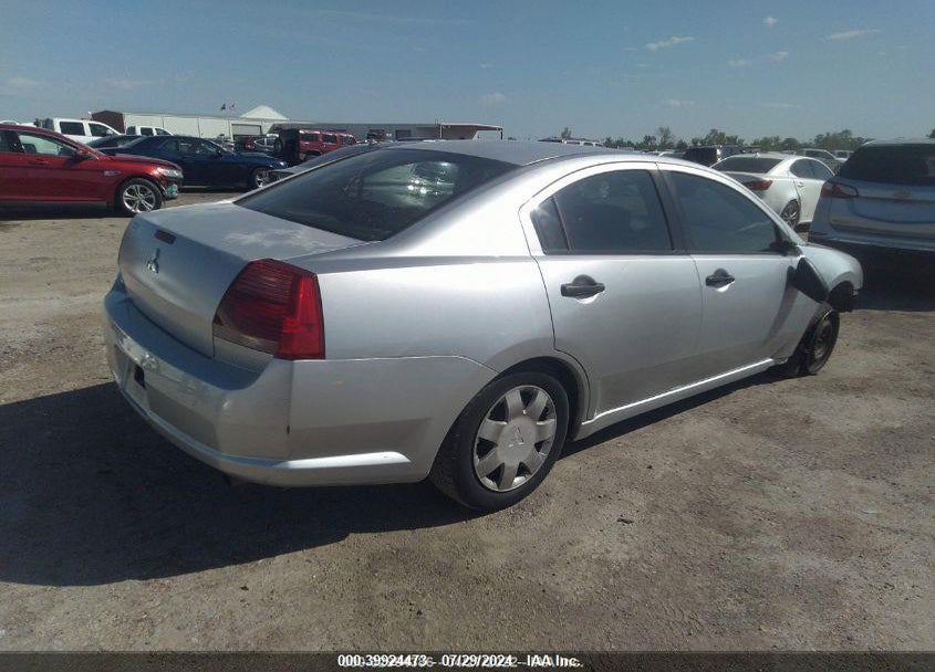 2004 MITSUBISHI GALANT DE VIN: 4A3AB26F44E120413