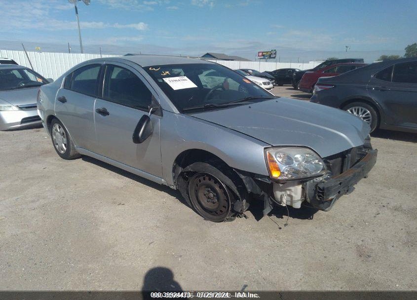 2004 MITSUBISHI GALANT DE VIN: 4A3AB26F44E120413