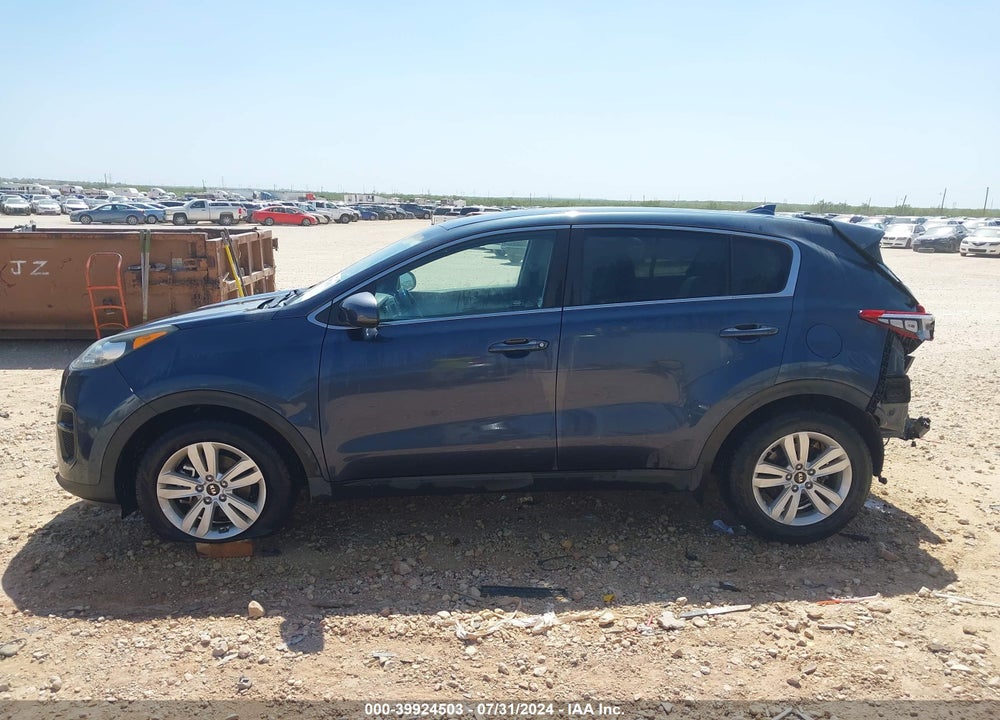 2017 KIA SPORTAGE LX VIN: KNDPM3AC3H7227571