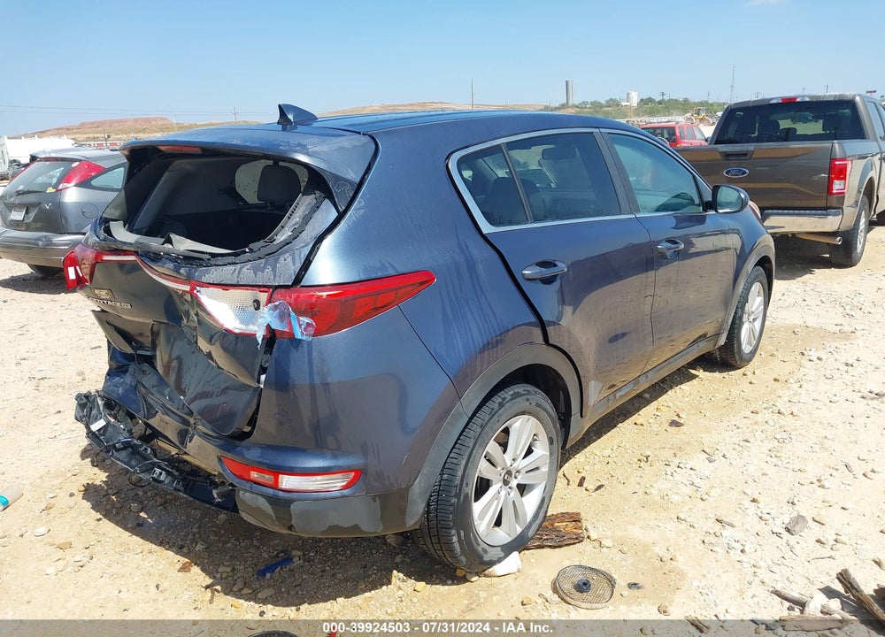 2017 KIA SPORTAGE LX VIN: KNDPM3AC3H7227571