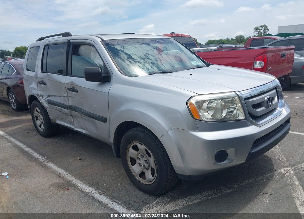 2011 HONDA PILOT LX VIN: 5FNYF3H21BB034249
