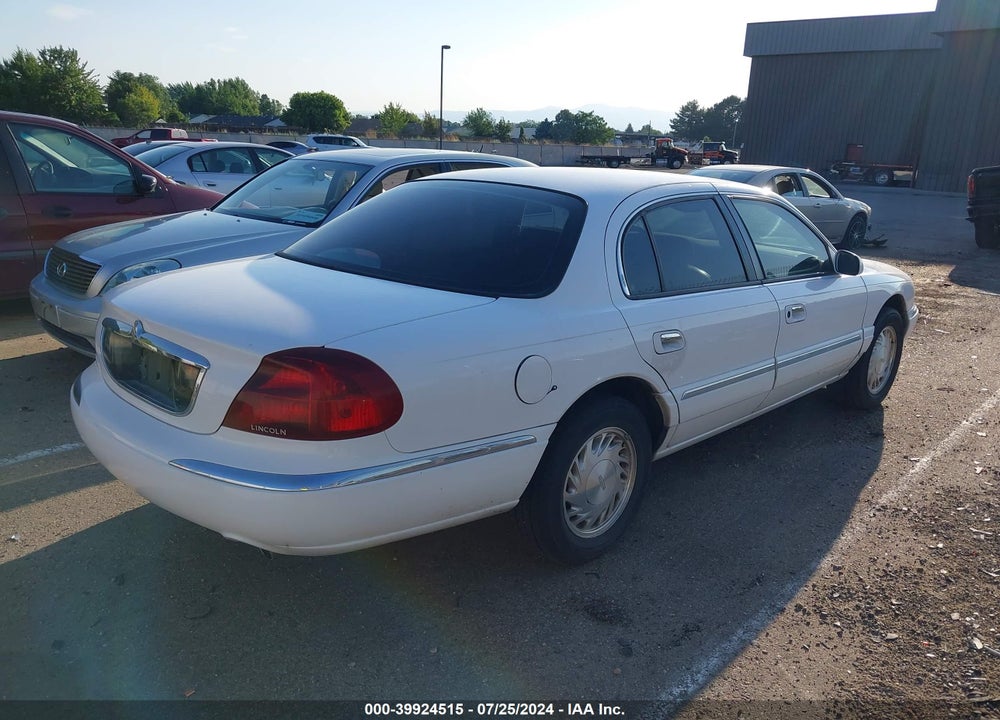 1998 LINCOLN CONTINENTAL VIN: 1LNFM97V1WY681022