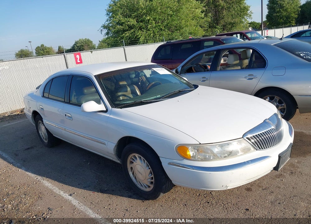 1998 LINCOLN CONTINENTAL VIN: 1LNFM97V1WY681022