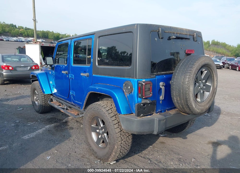 2015 JEEP WRANGLER UNLIMITED FREEDOM EDITION VIN: 1C4HJWDG6FL612222