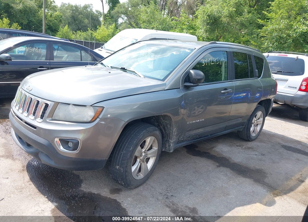 2014 JEEP COMPASS SPORT VIN: 1C4NJDBB1ED538134