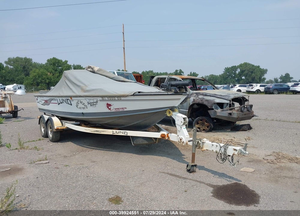 2007 LUND PRO ANGLER BOA VIN: LBBBX128A707