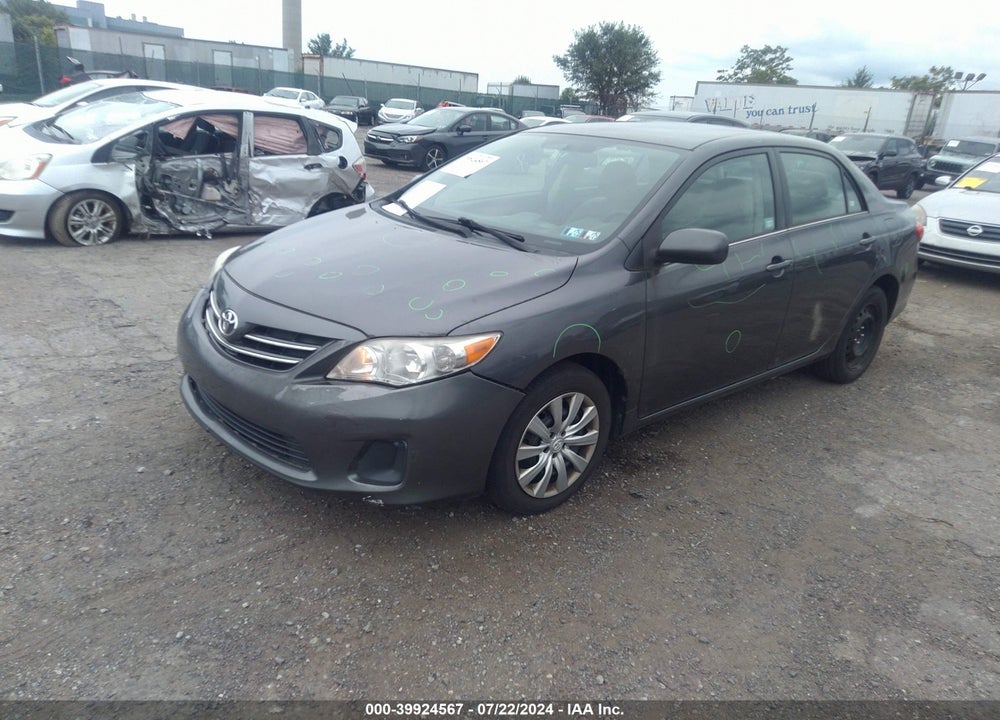 2013 TOYOTA COROLLA LE VIN: 5YFBU4EE7DP121161