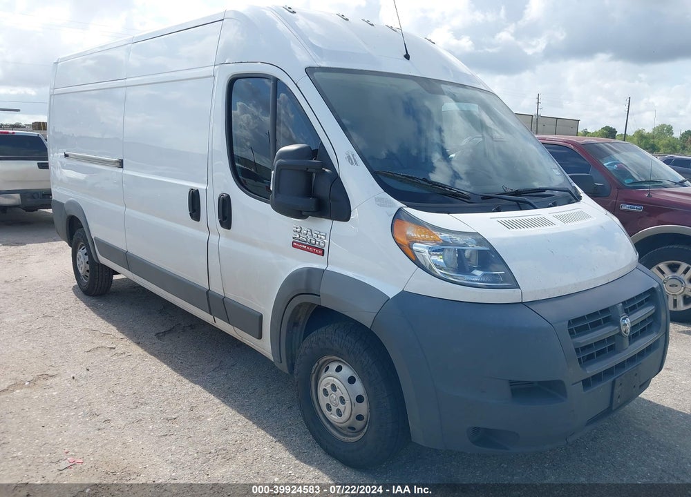 2018 RAM PROMASTER 2500 HIGH ROOF 159 WB VIN: 3C6TRVDG6JE108727