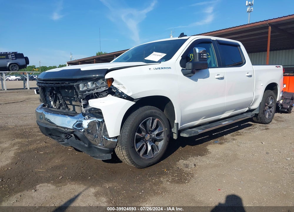 2020 CHEVROLET SILVERADO 1500 4WD SHORT BED LT VIN: 3GCUYDED3LG395630
