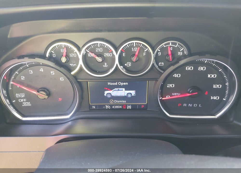 2020 CHEVROLET SILVERADO 1500 4WD SHORT BED LT VIN: 3GCUYDED3LG395630