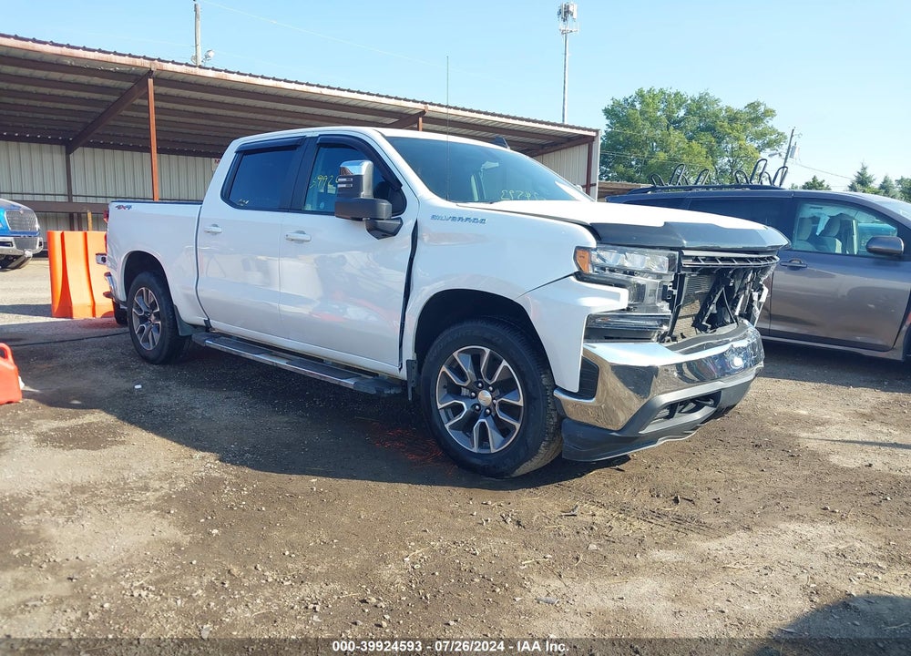 2020 CHEVROLET SILVERADO 1500 4WD SHORT BED LT VIN: 3GCUYDED3LG395630