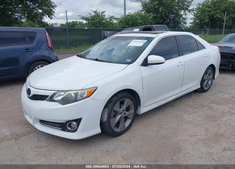 2014 TOYOTA CAMRY SE SPORT VIN: 4T1BF1FKXEU308374