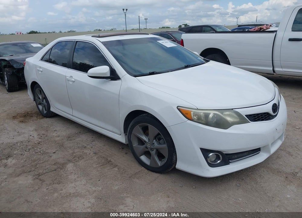 2014 TOYOTA CAMRY SE SPORT VIN: 4T1BF1FKXEU308374