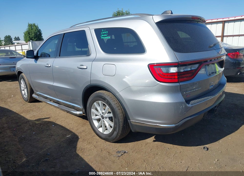 2015 DODGE DURANGO SXT VIN: 1C4RDHAG7FC176525