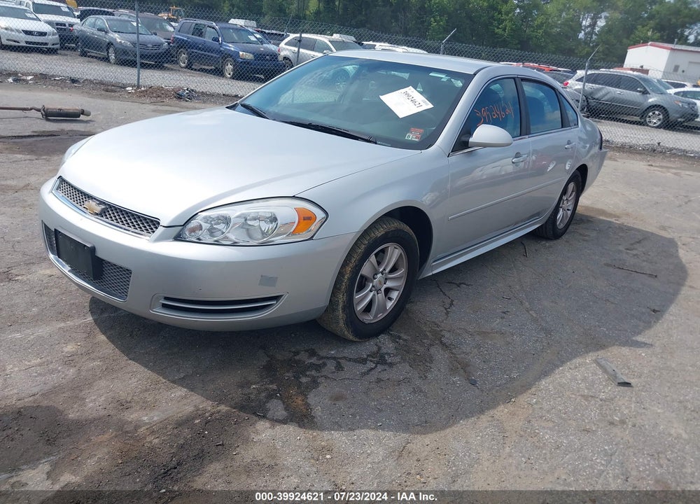 2014 CHEVROLET IMPALA LIMITED LS VIN: 2G1WA5E38E1141958