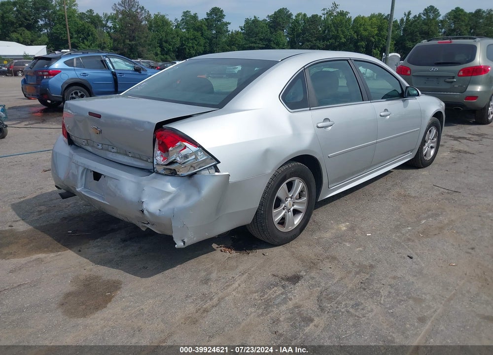 2014 CHEVROLET IMPALA LIMITED LS VIN: 2G1WA5E38E1141958