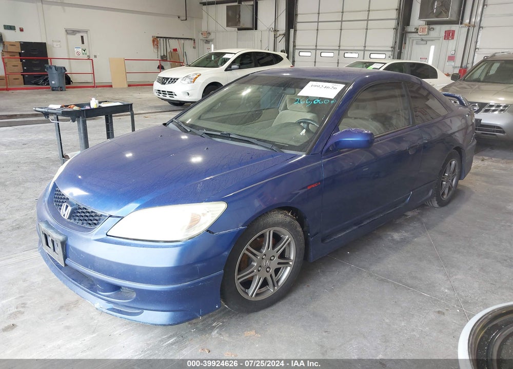 2004 HONDA CIVIC LX VIN: 1HGEM21634L063933