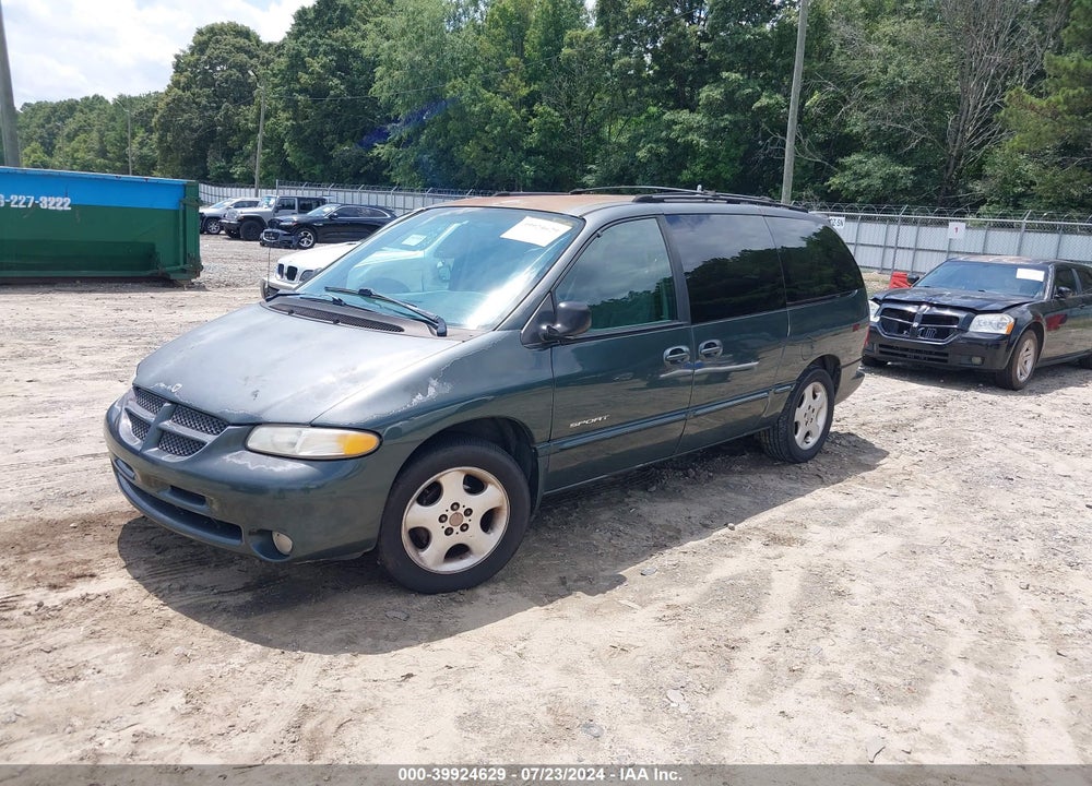 2000 DODGE GRAND CARAVAN SE VIN: 1B4GP44G0YB657628