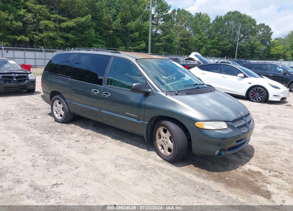 2000 DODGE GRAND CARAVAN SE VIN: 1B4GP44G0YB657628