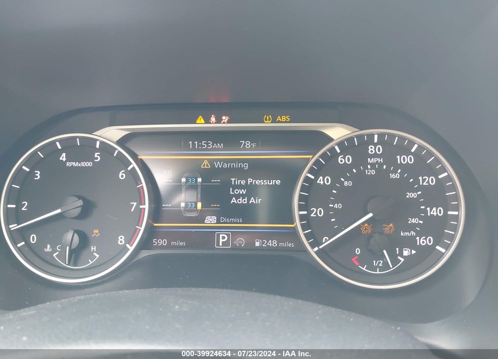 2024 NISSAN SENTRA SR XTRONIC CVT VIN: 3N1AB8DV1RY336510