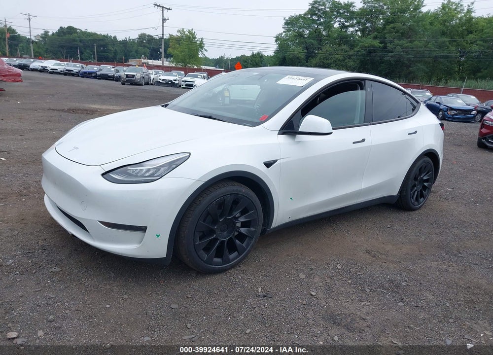 2023 TESLA MODEL Y AWD/LONG RANGE DUAL MOTOR ALL-WHEEL DRIVE VIN: 7SAYGDEE7PA054465