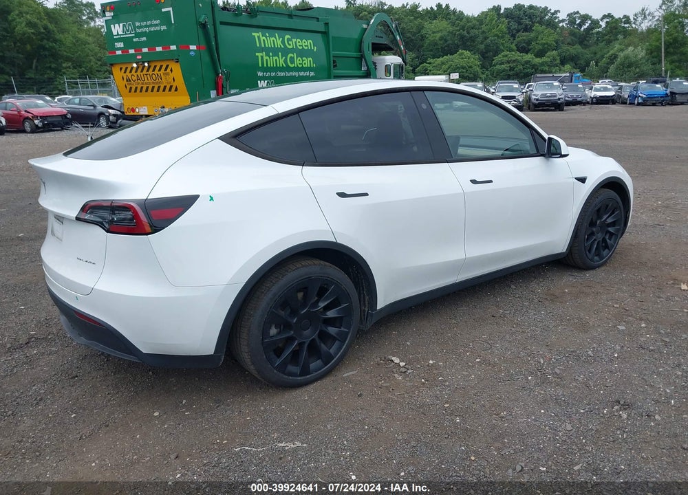 2023 TESLA MODEL Y AWD/LONG RANGE DUAL MOTOR ALL-WHEEL DRIVE VIN: 7SAYGDEE7PA054465