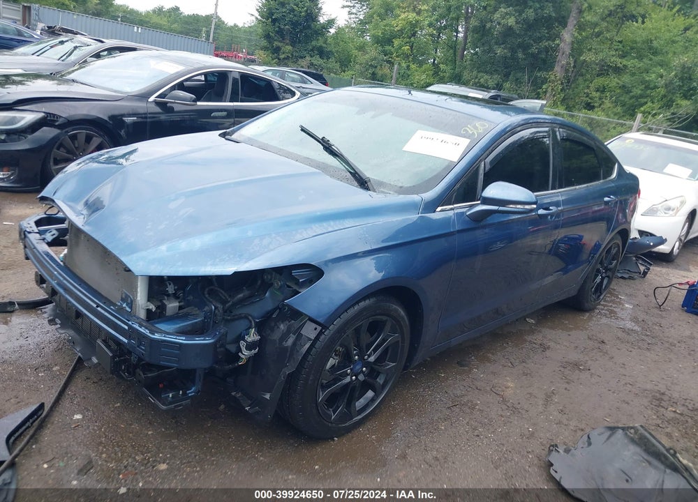 2019 FORD FUSION SE VIN: 3FA6P0HD8KR245120